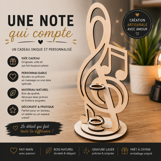 Support à Stylo