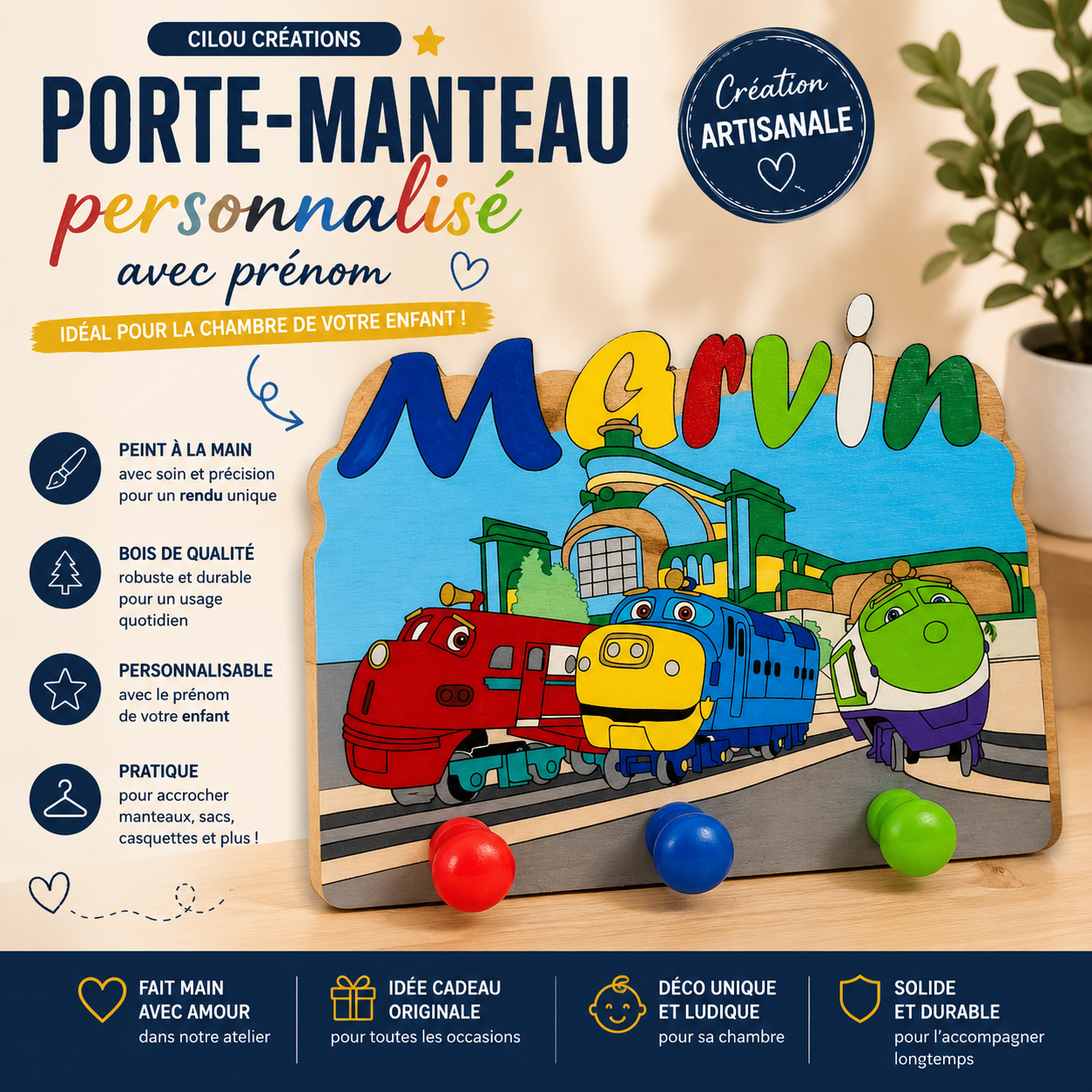 Porte-Manteaux Enfant