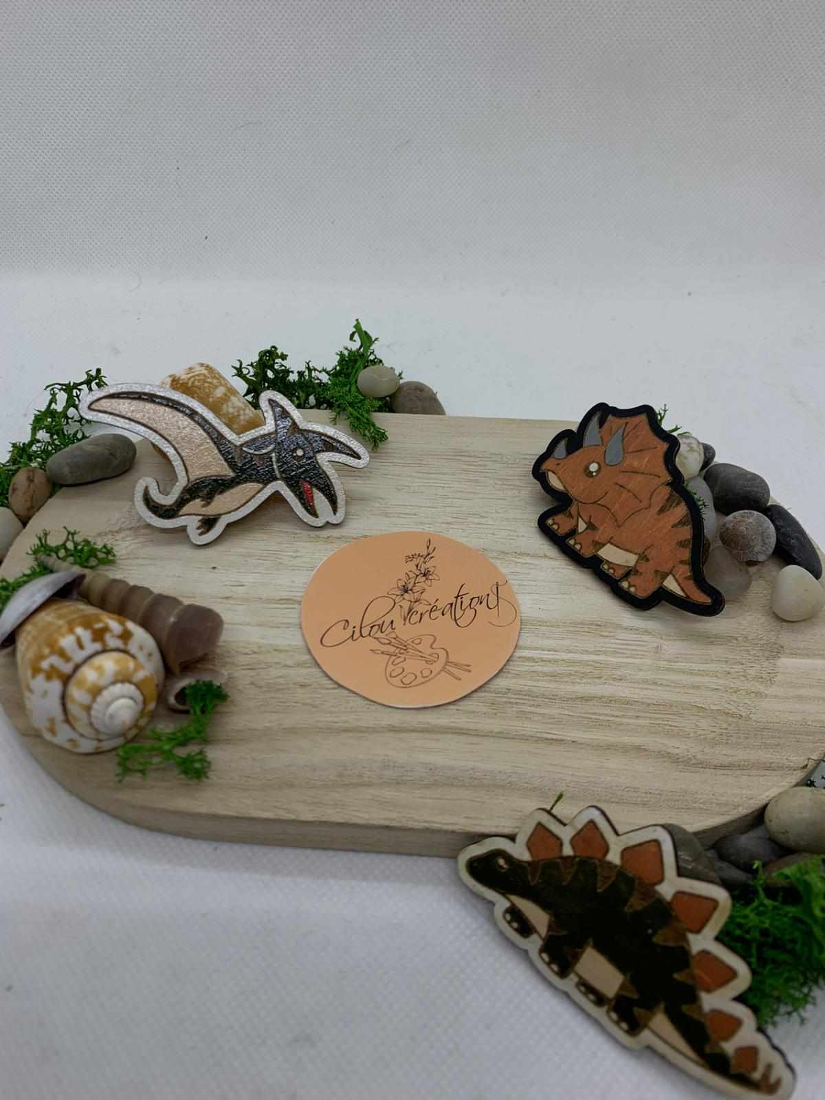 Magnet – Bois de Balsa Peint à la Main 🏄♂️ Cilou créations