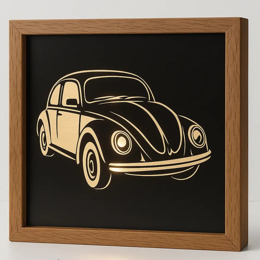 Miroir gravé LED personnalisé Cilou créations