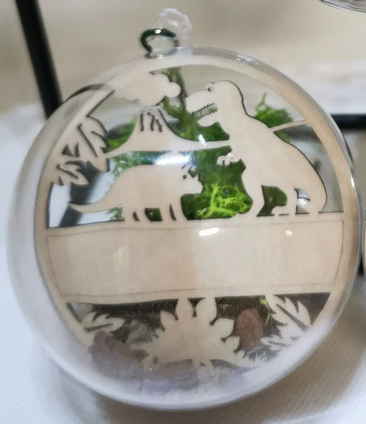 Boule de noël à thème Cilou créations