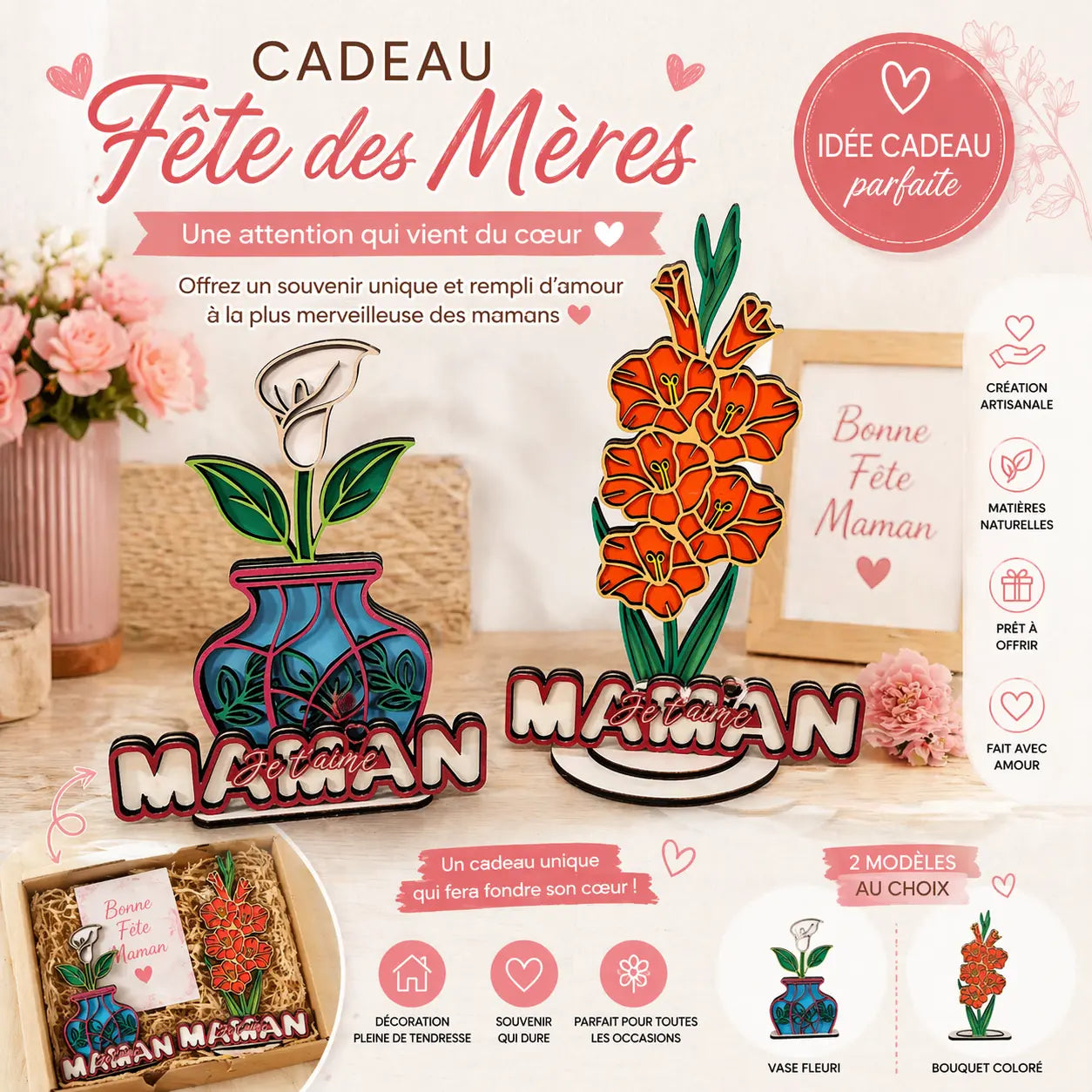 Décoration floral fête des mères