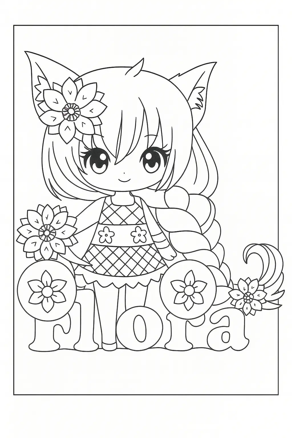 Coloriage offert numérique Cilou créations
