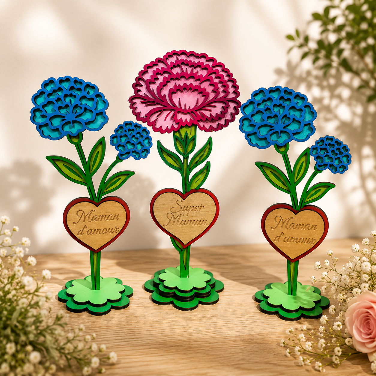 🌸 Fleur décorative personnalisée