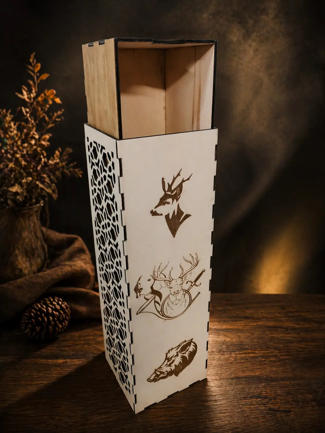 Coffret bouteille personnalisé