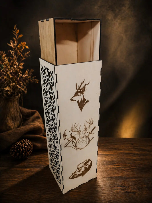 Coffret bouteille personnalisé