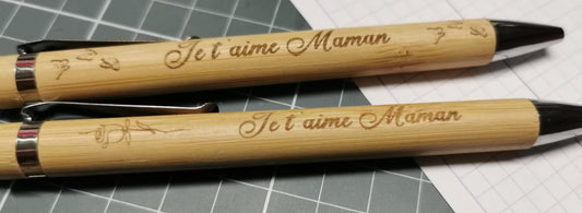 Stylos bambou Cilou créations